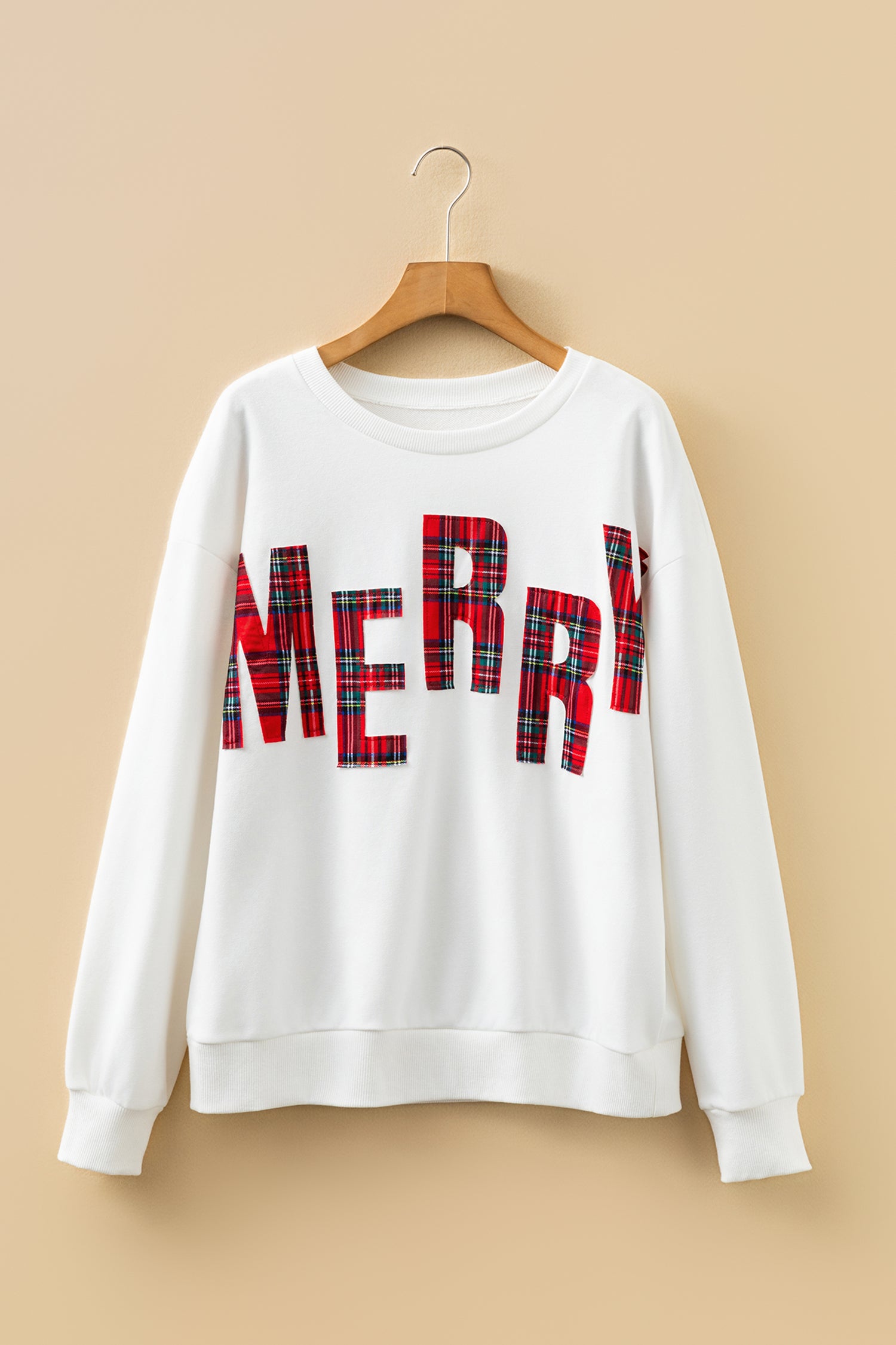 Plaid MERRY Christmas Sweatshirt