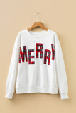 Plaid MERRY Christmas Sweatshirt