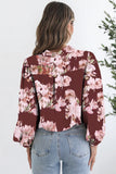 Floral Puff Sleeve Top