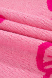Pink Bow Loose Sweater