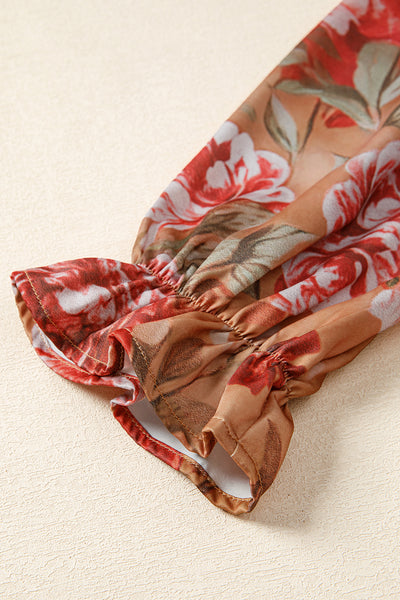 Vintage Floral Mini Dress