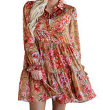 Vintage Floral Mini Dress