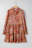 Vintage Floral Mini Dress