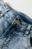 High Rise Button Fly Jeans