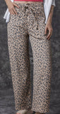 Leopard Wide Leg Jeans