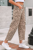 Leopard Loose Jeans