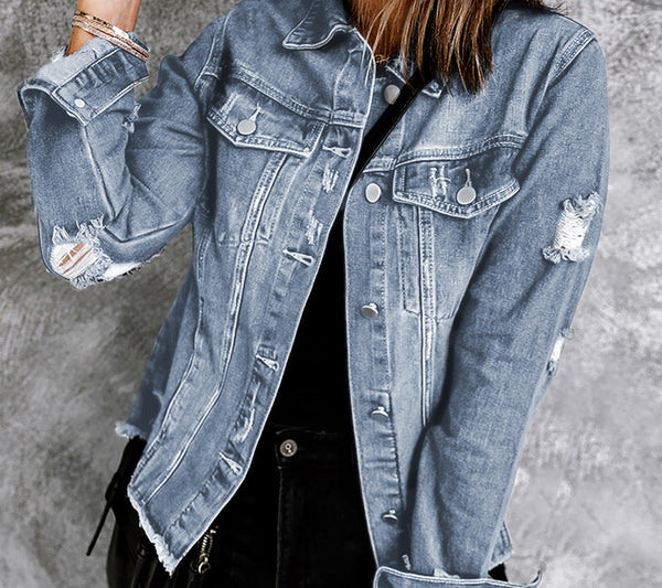 "Lapel" Denim Jacket