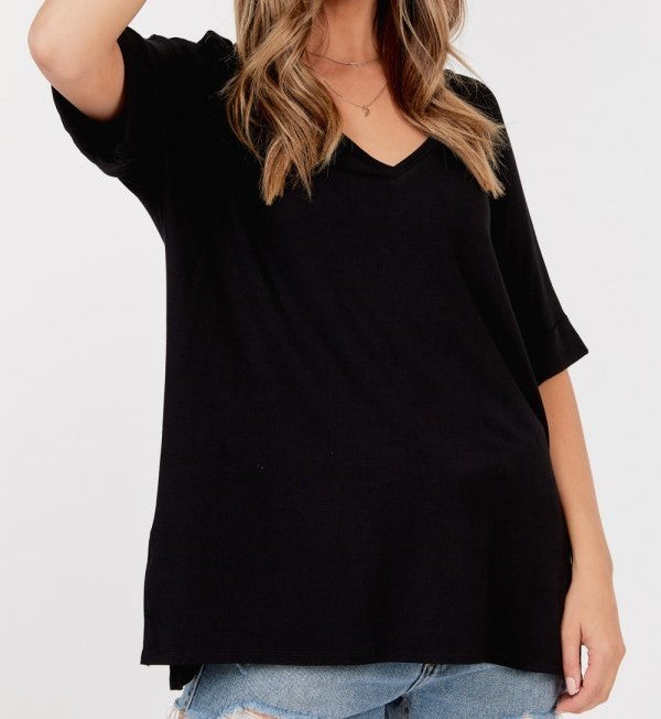 "The V Banded" Top