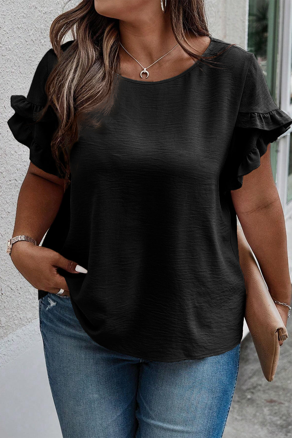 "Inspired" Curvy Size Top