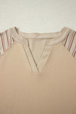 Parchment Raw Edge Curvy Top