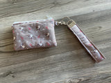Combo Mini Wallet Keychain Wristlet