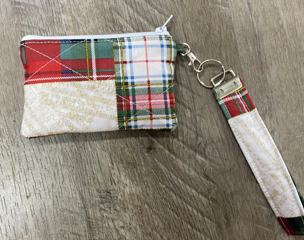 Mini Wallet Keychain Wristlet
