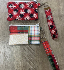 Mini Wallet Keychain Wristlet
