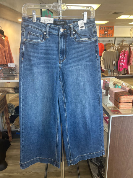 Wide Crop Denim by Judy Blue