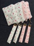 Combo Mini Wallet Keychain Wristlet