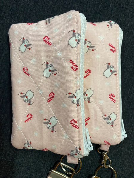 Combo Mini Wallet Keychain Wristlet