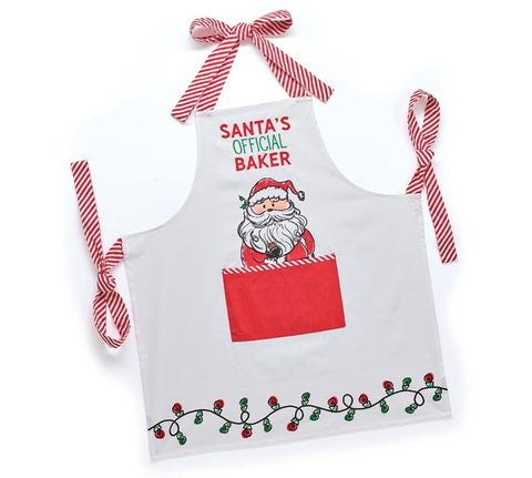 SANTA'S OFFICIAL BAKER ADULT APRON