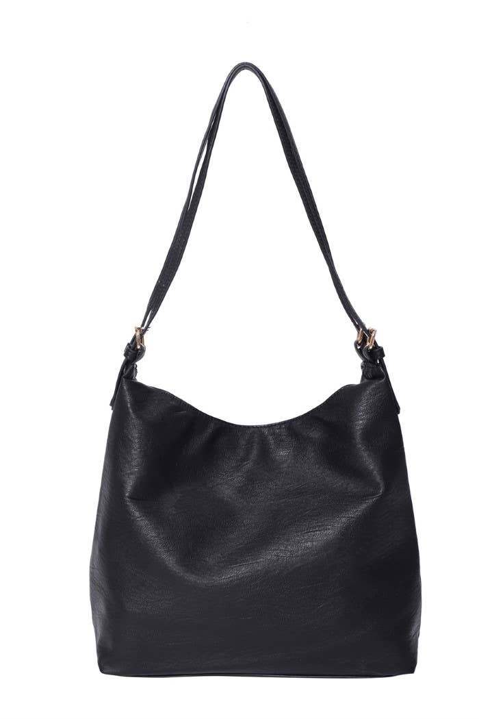 Faux Leather Fashion Shoulder Handbag