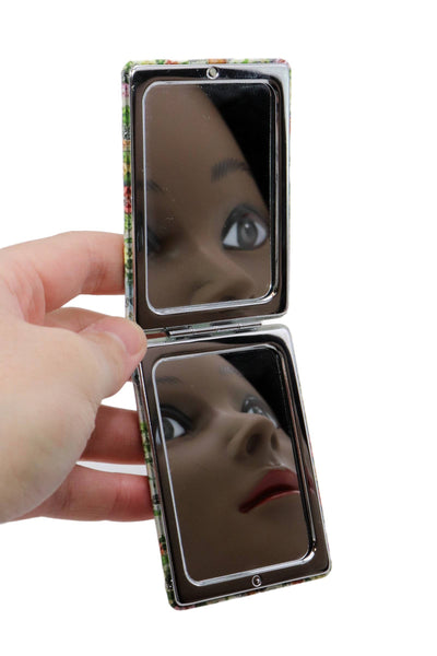 Guadalupe Glitter Compact Makeup Mirror