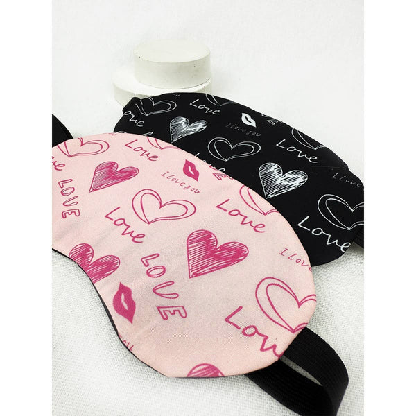 Love Printed Sleeping Eye Mask