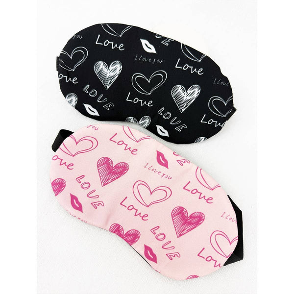 Love Printed Sleeping Eye Mask