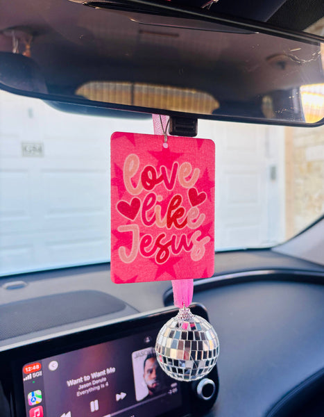 Christian Felt Freshie Car Air Freshener