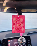 Christian Felt Freshie Car Air Freshener