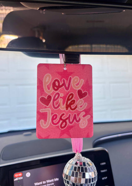 Christian Felt Freshie Car Air Freshener