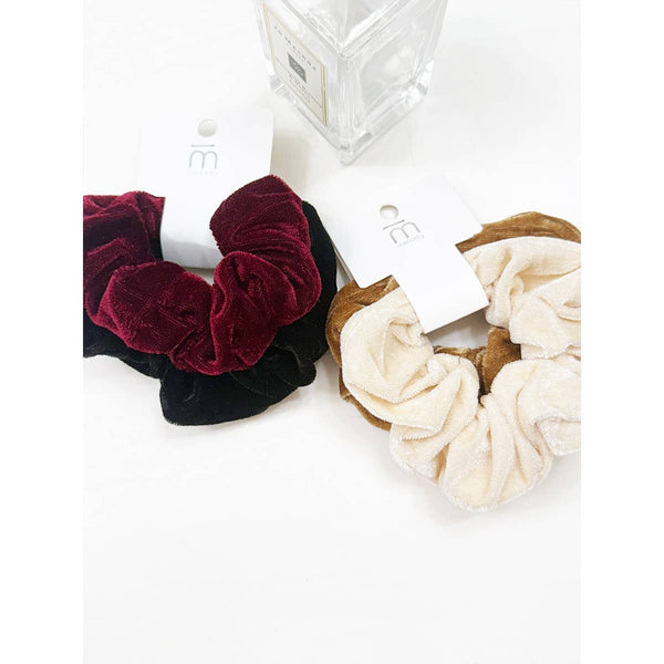 Velvet DUO Soft Textured Scrunchie