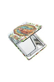 Guadalupe Glitter Compact Makeup Mirror
