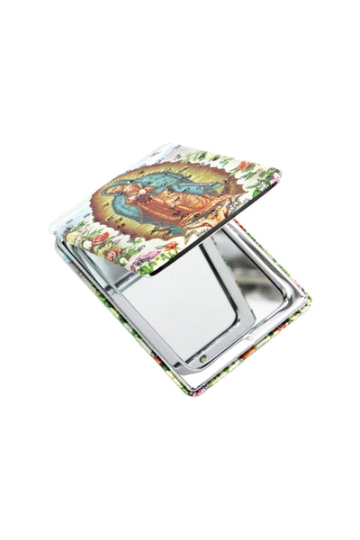 Guadalupe Glitter Compact Makeup Mirror
