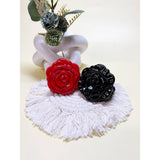 Rose Compact Travel Portable Mirror