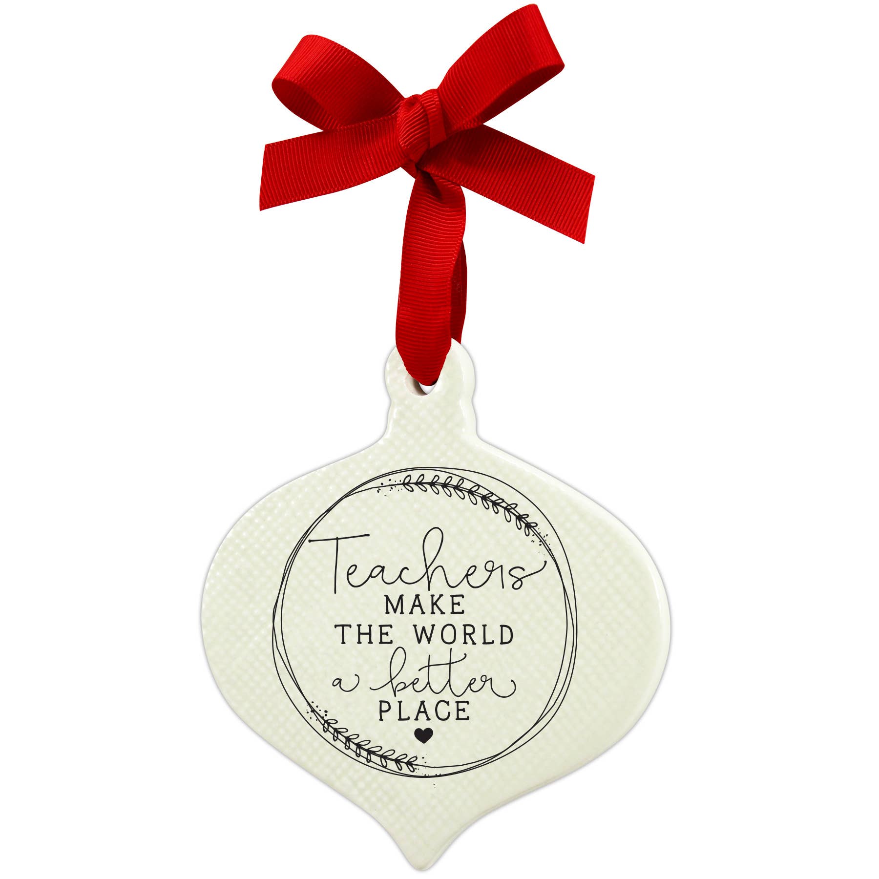 Ornament Teachers Ribbon Hang