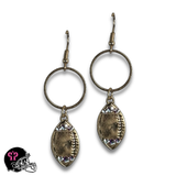 Football Game Day earring with Austrian crystals