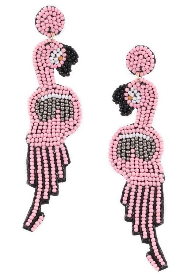Flamingo Earrings