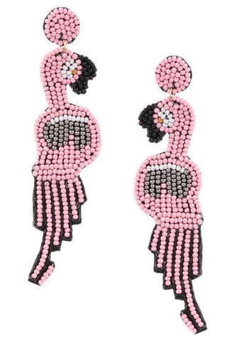 Flamingo Earrings
