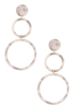 Ring Drop Earrings