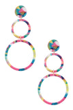 Ring Drop Earrings