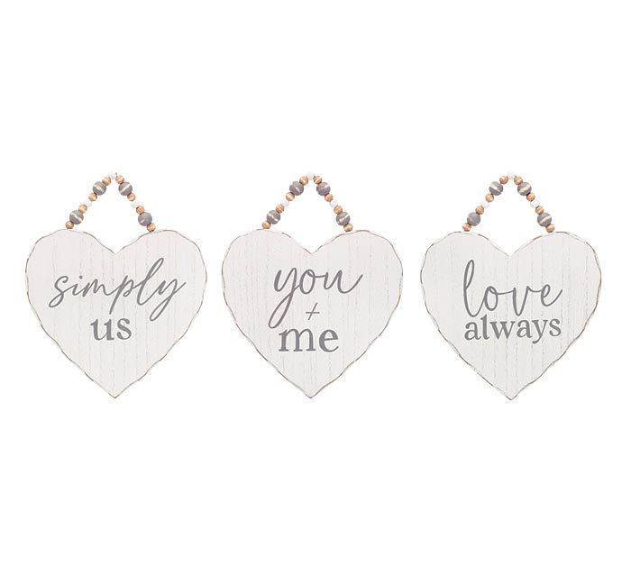 VALENTINE HEART WALL HANGINGS