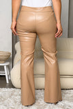 "Latte" Bell Bottom Pants