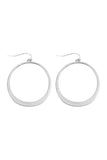 OPEN CIRCLE DROP EARRINGS