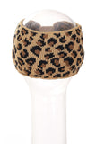 Leopard Knitted Headwrap