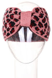 Leopard Knitted Headwrap
