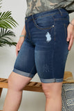 "Curvy Island" Bermuda Shorts