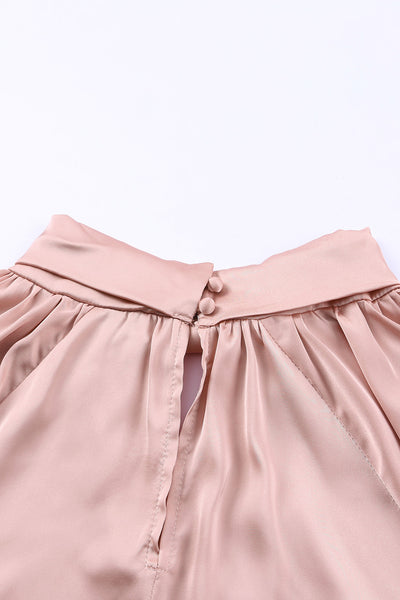 "The Twist" Satin Blouse