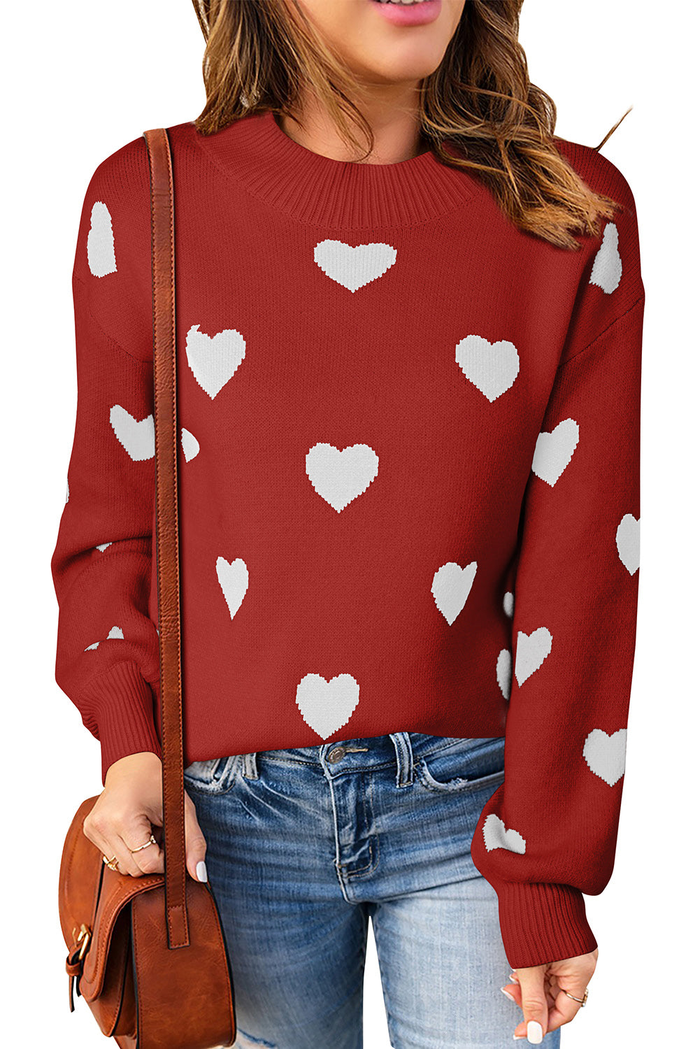 "Red Heart" Knit Sweater