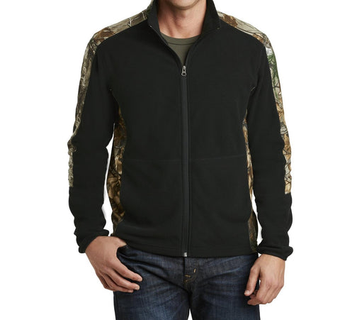 Camo/Black Real Tree Fleece Jacket