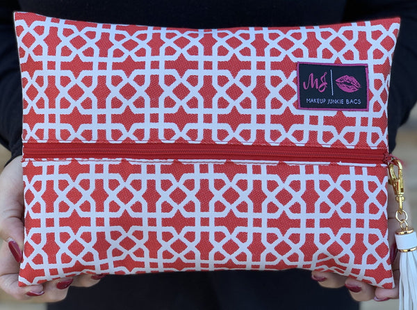 "The Lattice" MakeUp Junkie Bag