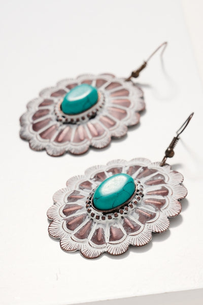 "The Concho" Earring