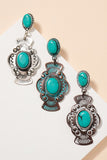 "Turquoise Love" Earrings